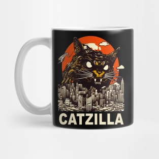 Kaiju Cat Monster - Catzilla Mug